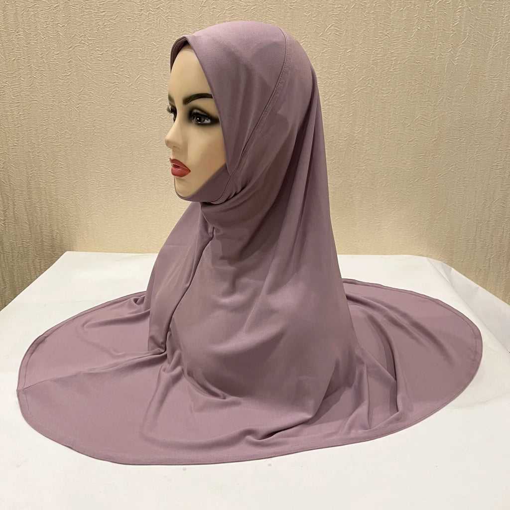 BOHOWAII Muslim Islamic Modal Hijab Scarf Instant Hijabs Headscarfs for Women Long Scarves Head Wrap Shawl Bonnet Hijabe Femme