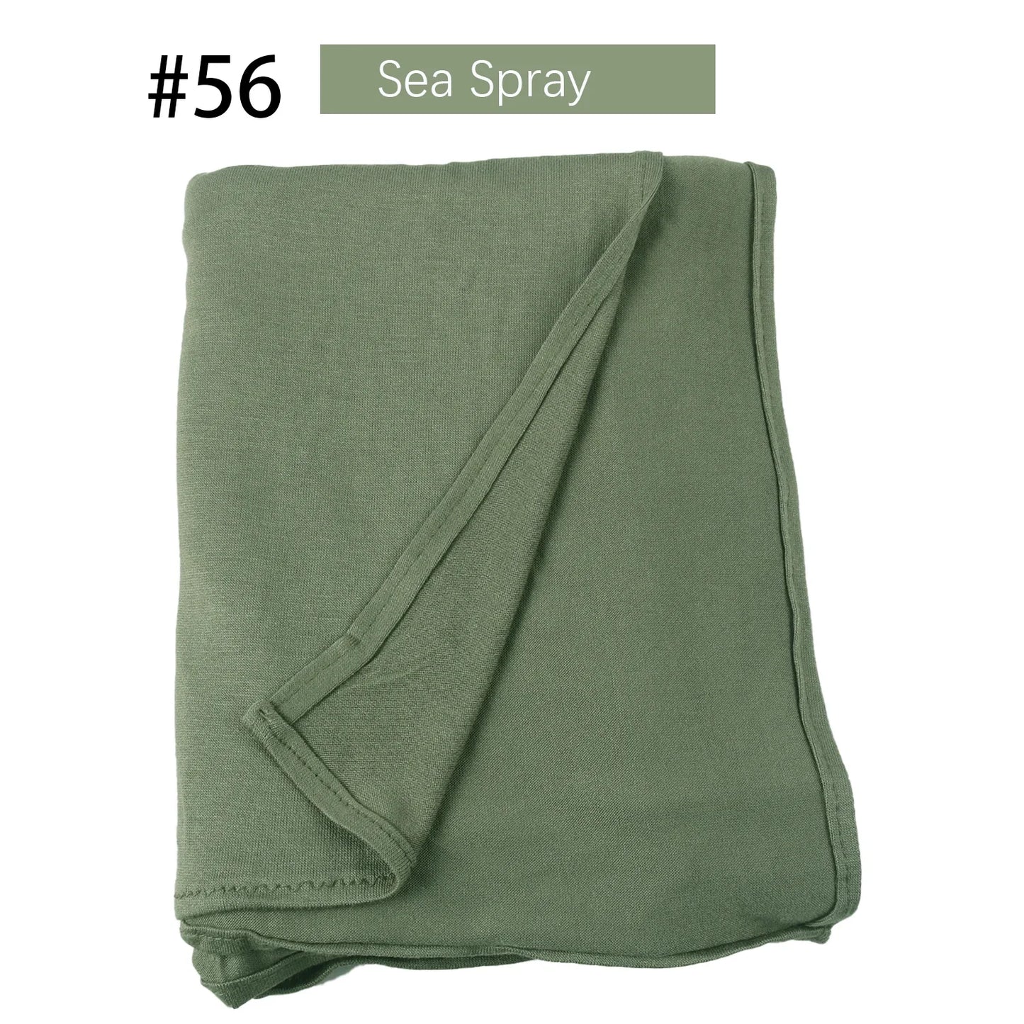 Muslim Women Stretchy Jersey Hijab Plain Cotton Jersey Hijabs  Islamic Soft Turban Head Wraps Headscarf 170X60cm