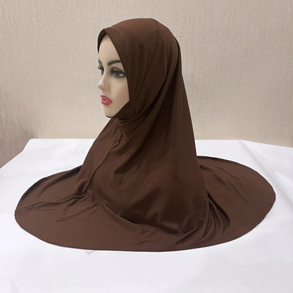 BOHOWAII Muslim Islamic Modal Hijab Scarf Instant Hijabs Headscarfs for Women Long Scarves Head Wrap Shawl Bonnet Hijabe Femme