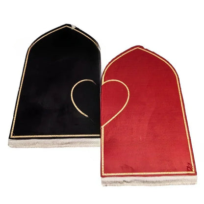 Luxury Thick Flannel Prayer Mat Set – Printed Worship Mats for Adults, Non-Slip Prayer Rug for Bedroom & Living Room