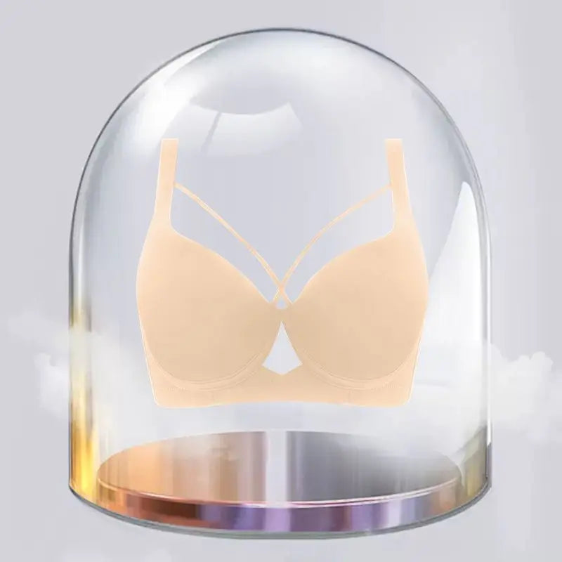 Large Size Seamless Lingerie for Women Thin and Sexy Bra Comfortable Top Up Push-up  Anti Sagging Sports Breast Collection Bras