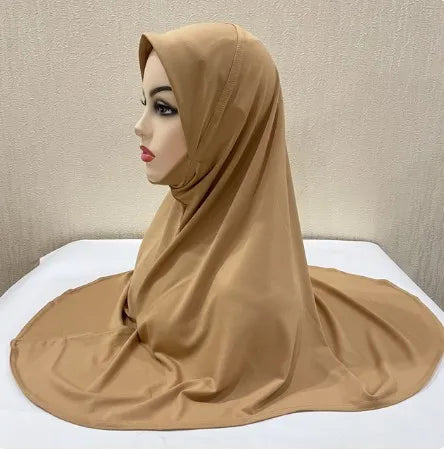 BOHOWAII Muslim Islamic Modal Hijab Scarf Instant Hijabs Headscarfs for Women Long Scarves Head Wrap Shawl Bonnet Hijabe Femme