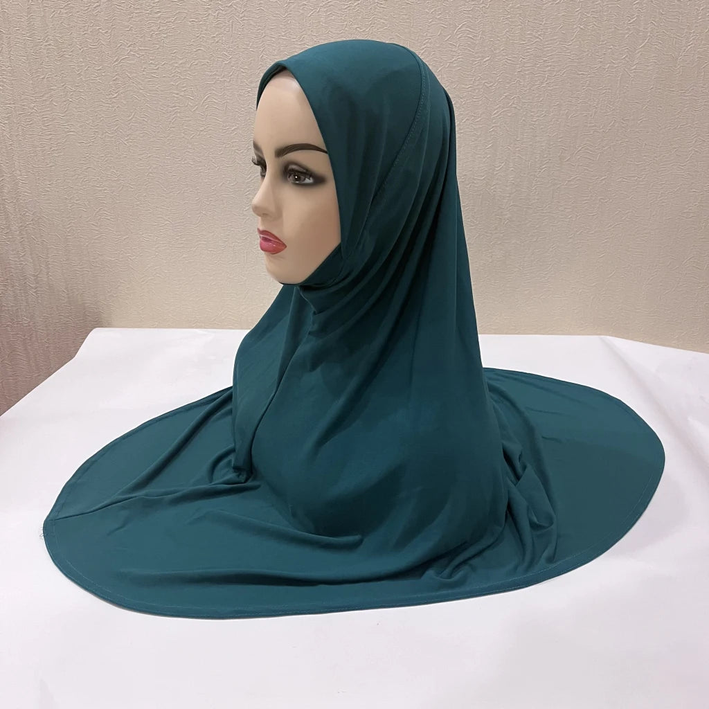 BOHOWAII Muslim Islamic Modal Hijab Scarf Instant Hijabs Headscarfs for Women Long Scarves Head Wrap Shawl Bonnet Hijabe Femme