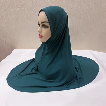 BOHOWAII Muslim Islamic Modal Hijab Scarf Instant Hijabs Headscarfs for Women Long Scarves Head Wrap Shawl Bonnet Hijabe Femme
