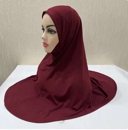 BOHOWAII Muslim Islamic Modal Hijab Scarf Instant Hijabs Headscarfs for Women Long Scarves Head Wrap Shawl Bonnet Hijabe Femme