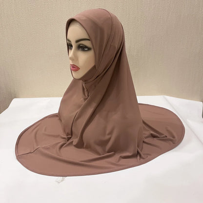 BOHOWAII Muslim Islamic Modal Hijab Scarf Instant Hijabs Headscarfs for Women Long Scarves Head Wrap Shawl Bonnet Hijabe Femme